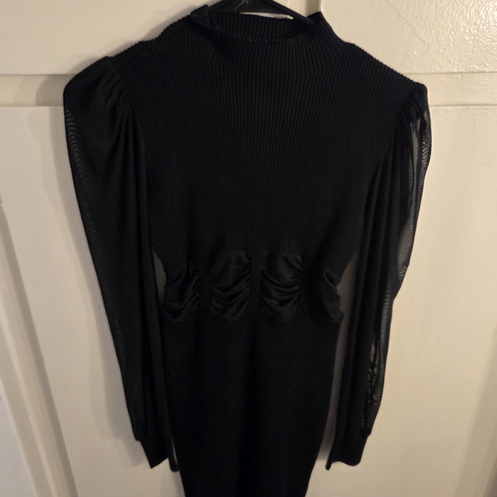 Elegant Black Women's Dress
